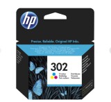 Cartus Original HP 302 Tricolor (F6U65AE) - Imprimanta
