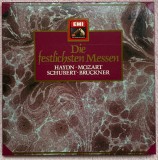 Best Of HAYDN / MOZART / SCHUBERT / BRUCKNER - Cutie cu 3 Viniluri EMI Perfecte