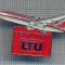 AX 905 INSIGNA -AVIATIE -LIEBER DIREKT -LTU -GERMANIA -PENTRU COLECTIONARI