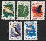 URSS 1976 - Păsări, serie neuzata