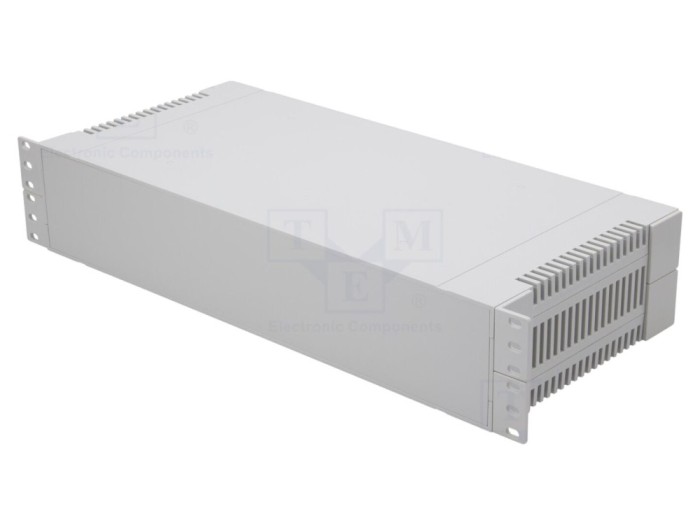 Carcasă 19" 2U gri ABS