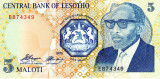 Lesotho, 5 Maloti 1989, UNC, clasor A1