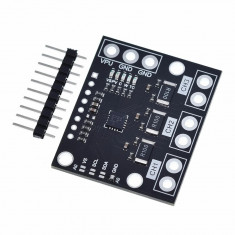 INA3221, senzor curent Low/High side triplu cu interfata I2C si SMBUS