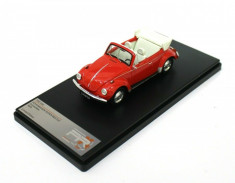 Macheta Volkswagen Super Beetle cabriolet 1973 - PREMIUM X scara 1:43 foto