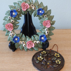 Ornamente decorative din ceramica de studio, vintage