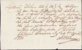 A360 Chitanță olografă, 1830, &icirc;n limba germană