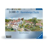 Cumpara ieftin Ravensburger - Puzzle casute cozy din nordul Yorkshire 2x500 piese