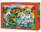 Puzzle 1500 piese Unicorn Garden, castorland