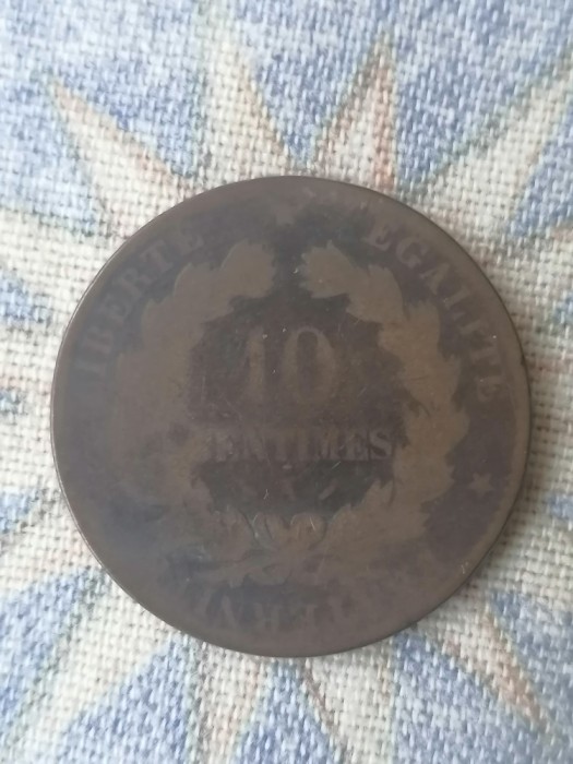 10 CENTIMES 1880 A. FRANTA