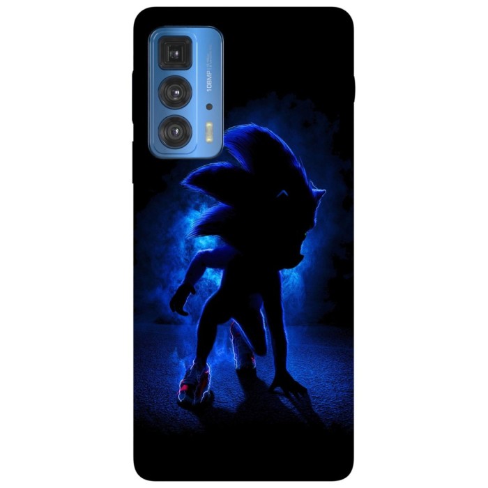 Husa compatibila cu Motorola Edge 20 model Sonic the hedgehog, Silicon, TPU, Viceversa