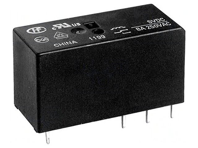 Releu Electromagnetic DPDT 24VDC 8A PCB