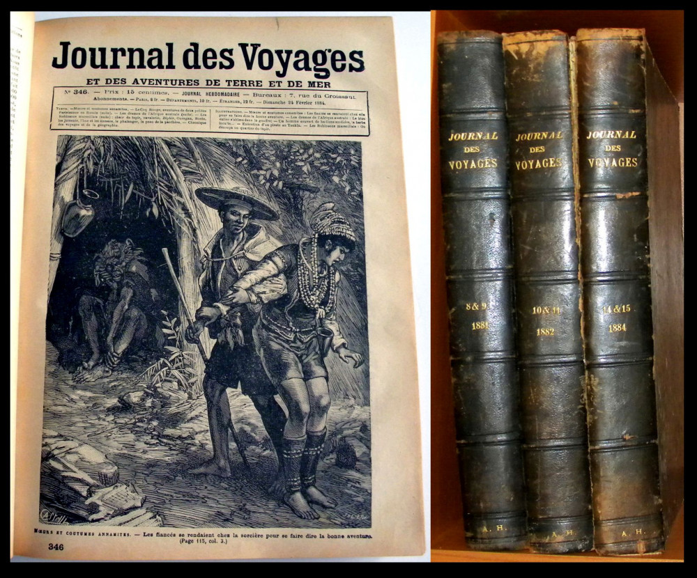 1881-1884 Colectie 3 volume colegate Ziarul călătoriilor, gravuri, 152  numere, Alta editura, 1900 | Okazii.ro