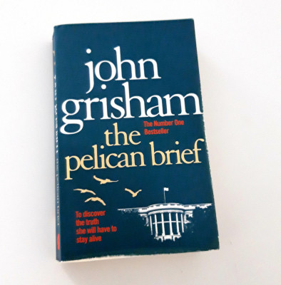 John Grisham The Pelican brief Carte in limba engleza foto