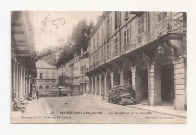 FV1 -Carte Postala -FRANTA- Plombieres Les Bains, necirculata 1900 - 1910 foto