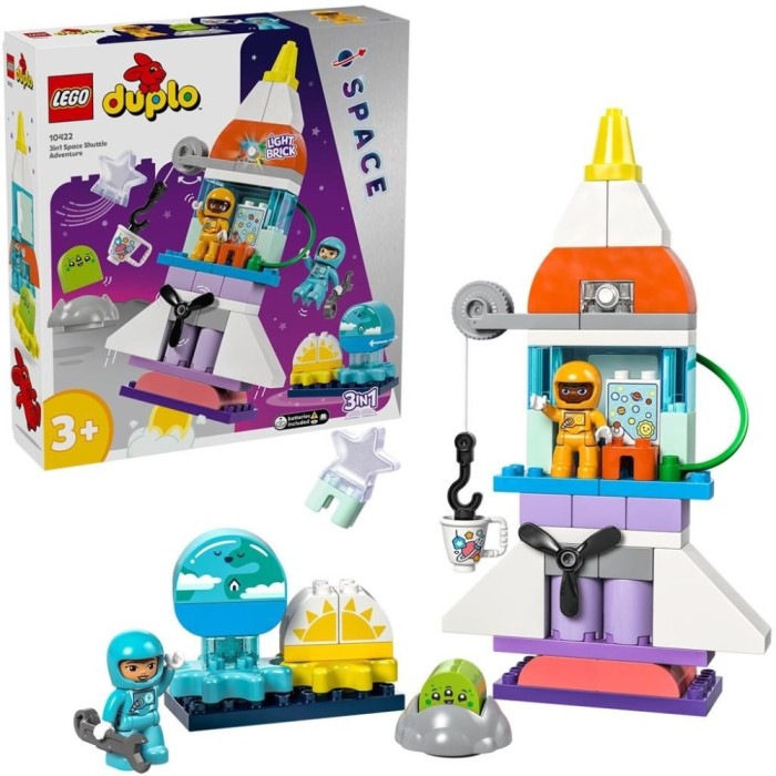 LEGO DUPLO AVENTURA CU NAVETA SPATIALA​ 3 IN 1