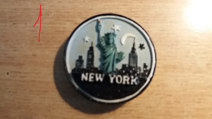 D3 - Magnet frigider - Tematica turism - America 1