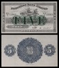 IRLANDA DE NORD █ bancnota █ 5 Pounds █ 1968 █ P-184 █ NORTHERN BANK LIMITED UNC