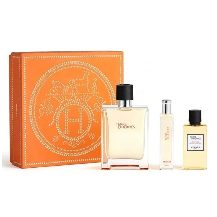 Set cadou Hermes Terre d`Hermes pentru Bărbați EDT 30 ml + EDT 125 ml reumplere