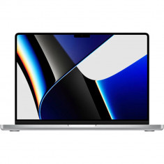 Laptop MacBook Pro 14.2&amp;quot; Retina, Apple M1 Pro, 16GB, SSD 1TB, Apple M1 GPU 16 Core, macOS, tastatura USA - qwerty, culoare Argintiu - MKGT3 foto