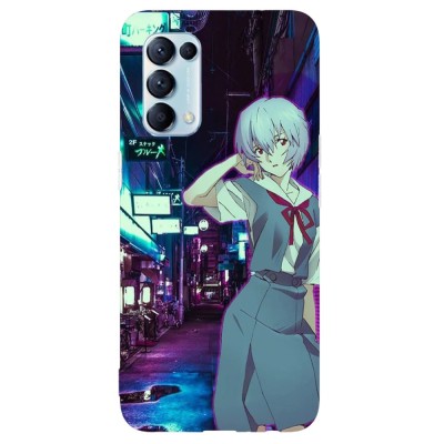 Husa compatibila cu Oppo A5 (2020) model Rey Evangelion, Silicon, TPU, Viceversa foto