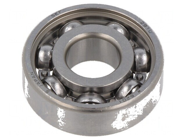 Lagăr cu bile pe un singur r&acirc;nd &Oslash;int: 12mm &Oslash;ext: 32mm W: 10mm