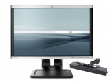 Pachet Second Hand Monitor HP LA2205wg, 22 Inch LCD, 1680 x 1050, VGA, DVI, Display Port, USB + SoundBar H-108 NewTechnology Media