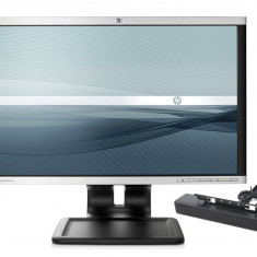 Pachet Second Hand Monitor HP LA2205wg, 22 Inch LCD, 1680 x 1050, VGA, DVI, Display Port, USB + SoundBar H-108 NewTechnology Media