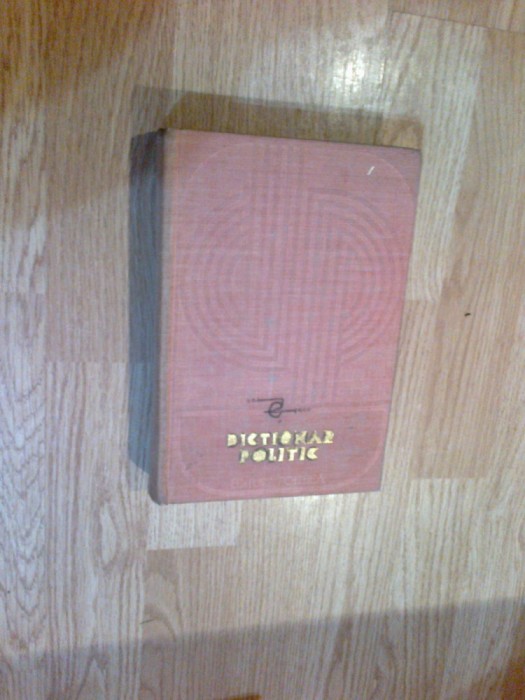 a9 DICTIONAR POLITIC