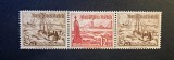 Germania (Deutsches Reich 1937) Bandă orizontală "WHW 1937 - Navigație &amp; Salvamar" (3+2Pf Brun &amp; 12+6Pf Roșu, MINT / Neștampilată) CLK1