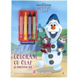 Cumpara ieftin Disney. Regatul de gheață. Sărbători cu Olaf. Colorăm cu Olaf și prietenii lui (conține 4 creioane cerate)