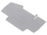 Placă de separare gri 2x53x88,7mm