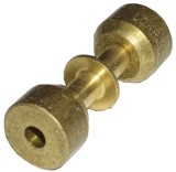 3,2NKMS00 GERADE MESSING KUPPLUNG (TYP 00) L13000582 LOKRING
