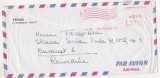 bnk fil Franta - plic circulat spre Romania 1967 - francatura mecanica