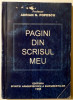 PAGINI DIN SCRISUL MEU de ADRIAN N. POPESCU , 1998