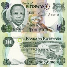 BOTSWANA 10 pula 1999 UNC!!!