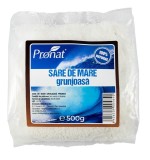 Sare de Mare Grunjoasă Naturală Pronat, 500g, Fără Aditivi, Sănătate și Gust