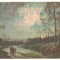SV * Galati VEDERE PARTIALA * Imagine pictura * Exp. Pictor M. Nedeleanu 1932