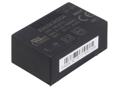 Convertor AC/DC 4W 5V 72% Eficiență foto