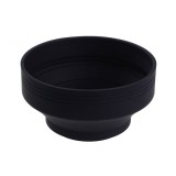Parasolar 3 in 1 ​JJC LS-55S din silicon pe filet 55mm
