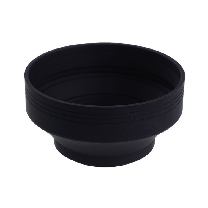 Parasolar 3 in 1 ​JJC LS-55S din silicon pe filet 55mm