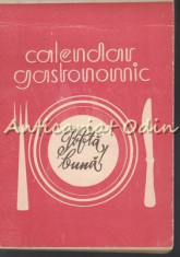 Calendar Gastronomic 1985 foto