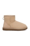 UGG cizme de zapada din piele intoarsa Classic Mini II culoarea bej, 1016222