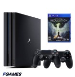 Consola Sony Playstation 4 Pro Ps4 1tb + Doua Controllere + Dragon Age: Inquisition PlayStation 4, Second-Hand