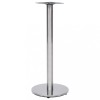 VidaXL Picior masă de bistro, argintiu, &Oslash;45x107 cm, oțel inoxidabil 325440