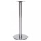 vidaXL Picior masă de bistro, argintiu, &Oslash;45x107 cm, oțel inoxidabil 325440