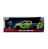 Cumpara ieftin Set Jada Toys Marvel - Masinuta metalica Ram 1500 2014 (scara 1:24) si figurina Hulk