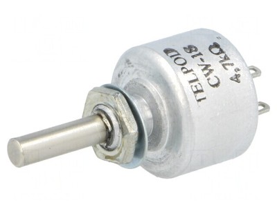 Potentiometru axial 4.7k&amp;Omega; 1W linear 4mm foto