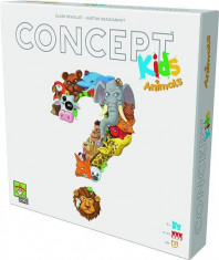 Board Game Concept Kids Animals foto