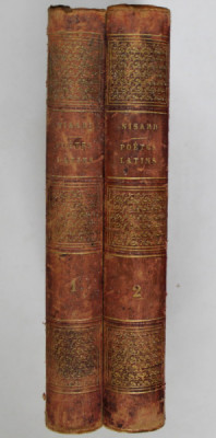 ETUDES DE MOEURS ET DE CRITIQUE SUR LES POETES LATINS DE LA DECADENCE par D. NISARD , DEUX VOLUMES , 1849 foto