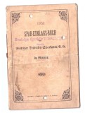 Carnet de economii Bistrita 1914, titularul din Sebes
